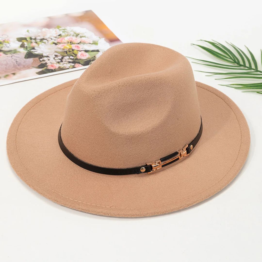 Traditional Wool Jazz Hat Manuel – Vintage Style for Any Occasion-Beige-State of Style
