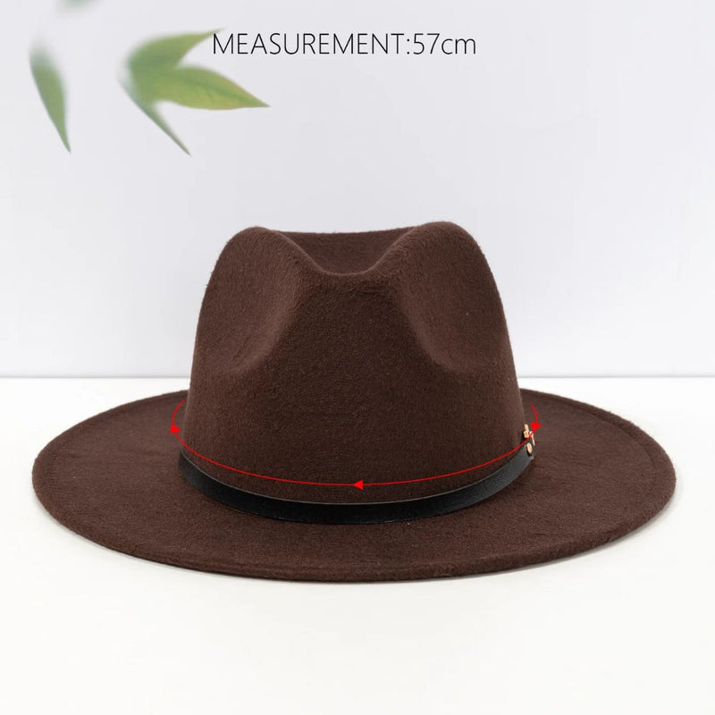 Traditional Wool Jazz Hat Manuel – Vintage Style for Any Occasion-Brown-State of Style