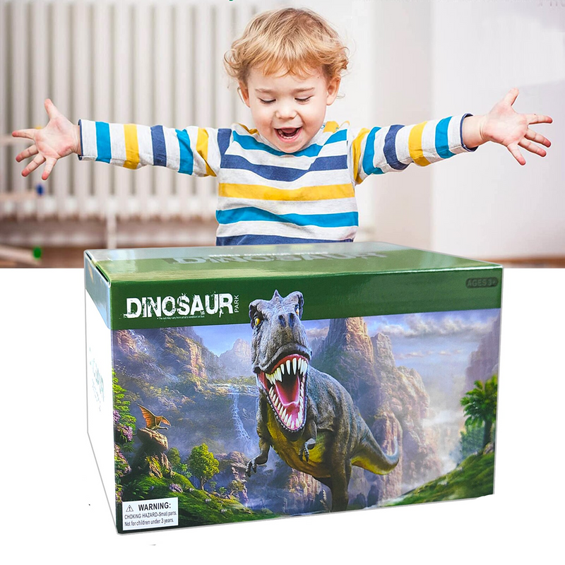 Train Set – DinoTrack-Set 1: 168 pieces Train Set + 1 Dino + 1 Train Car-State of Style
