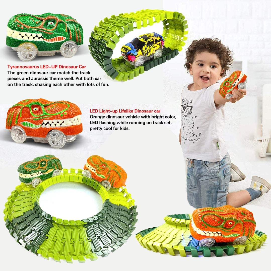 Train Set – DinoTrack-Set 1: 168 pieces Train Set + 1 Dino + 1 Train Car-State of Style
