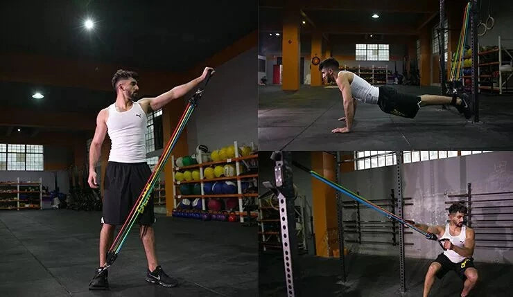 Training with Fitness Bands | Versatile Resistance Workout-11-piece set-State of Style