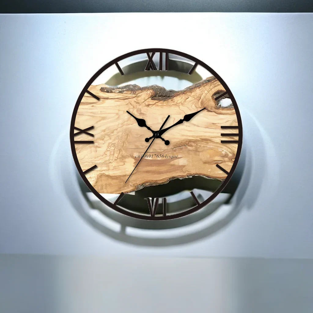 Transparent Wall Clock – Glimmor-Style 1-State of Style