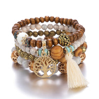 Tree of Life Pearl Bracelet - Elowen-State of Style