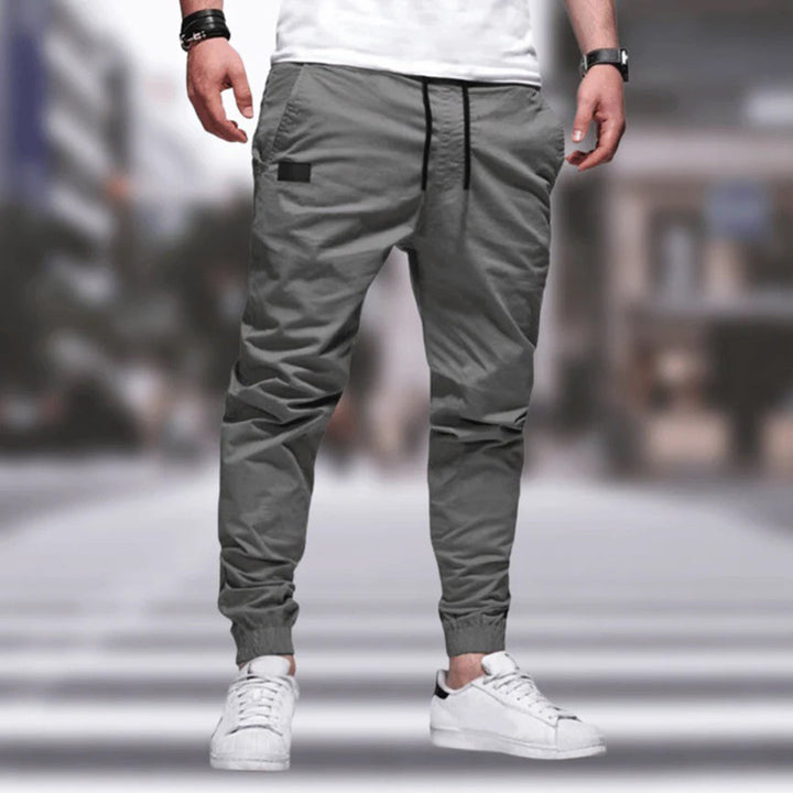 Trendy and Comfortable Trousers - Axel-Grey-M-State of Style
