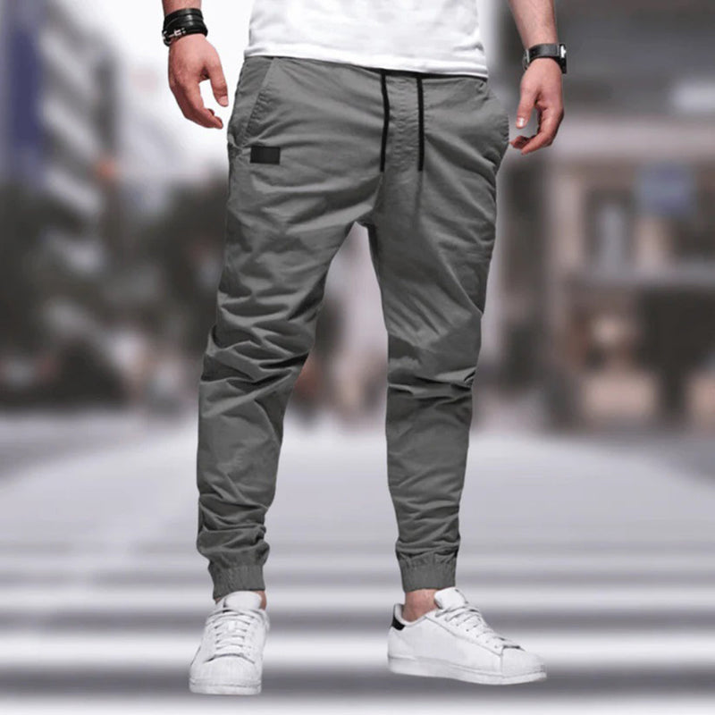 Trendy and Comfortable Trousers - Axel-Grey-M-State of Style