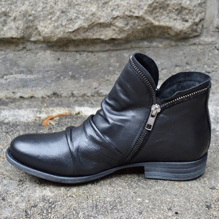 Trendy Ankle Boots for Cold Days - WinterChic-Black-35-State of Style