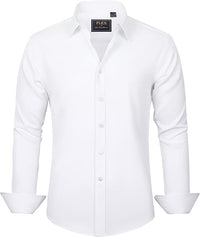 Trendy Anti-Crease Shirt for Men - Tom-White-S-State of Style