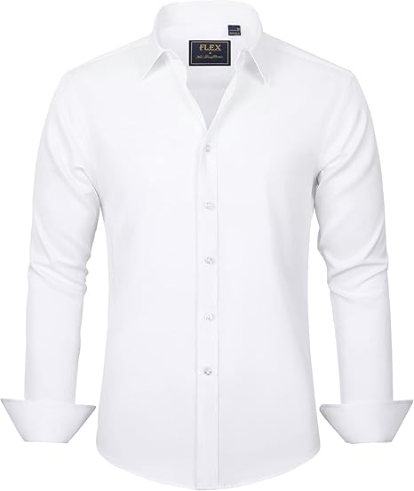 Trendy Anti-Crease Shirt for Men - Tom-White-S-State of Style