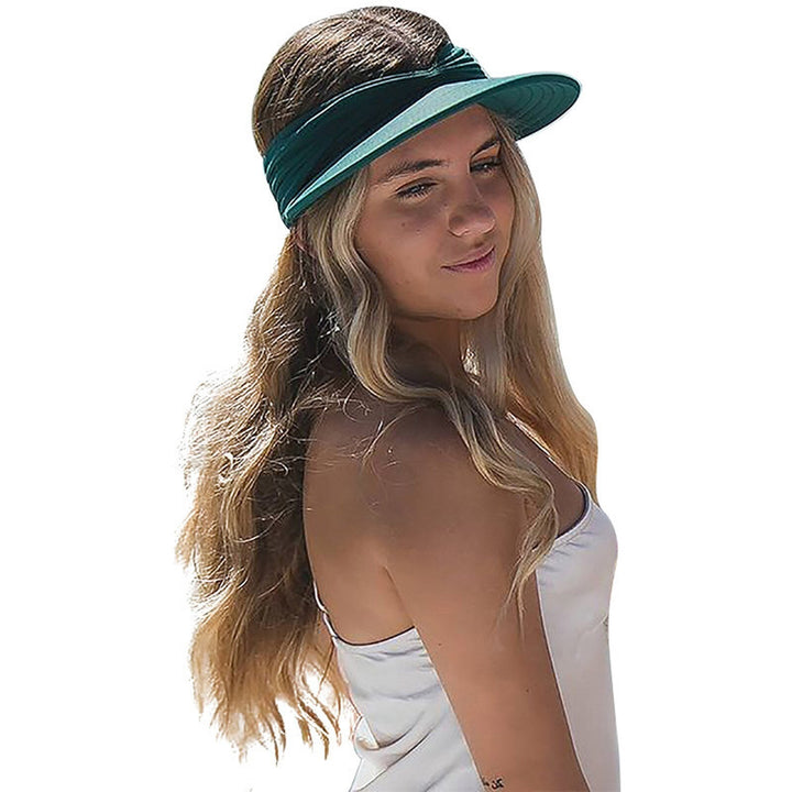 Trendy anti-UV hat for summer – SunGuard Helios-Red-State of Style