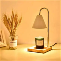 Trendy Atmospheric Candle Warmer Lamp - Sophia-Brown-State of Style