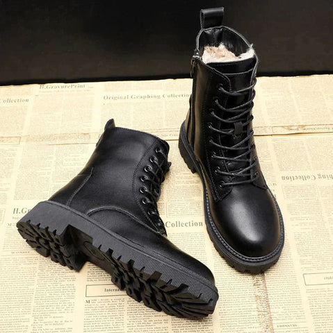 Trendy Black Women's Winter Boots - Yara-4.5-State of Style