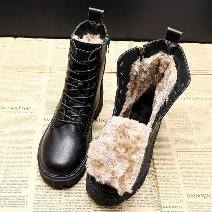 Trendy Black Women's Winter Boots - Yara-4.5-State of Style