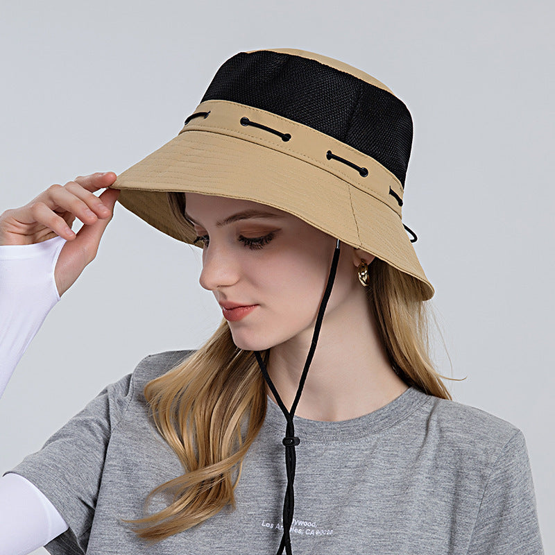 Trendy & breathable sun hat for any occasion – Vina-Khaki-State of Style