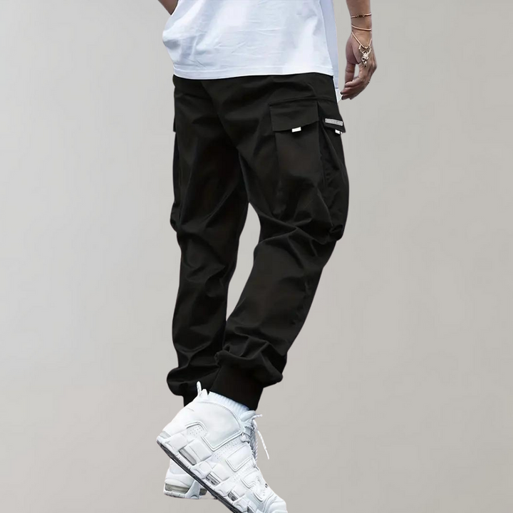 Trendy Casual Cargo Pants - Joris-Khaki-S-State of Style