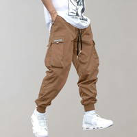 Trendy Casual Cargo Pants - Joris-Khaki-S-State of Style