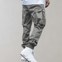 Trendy Casual Cargo Trousers - Joris-Khaki-S-State of Style