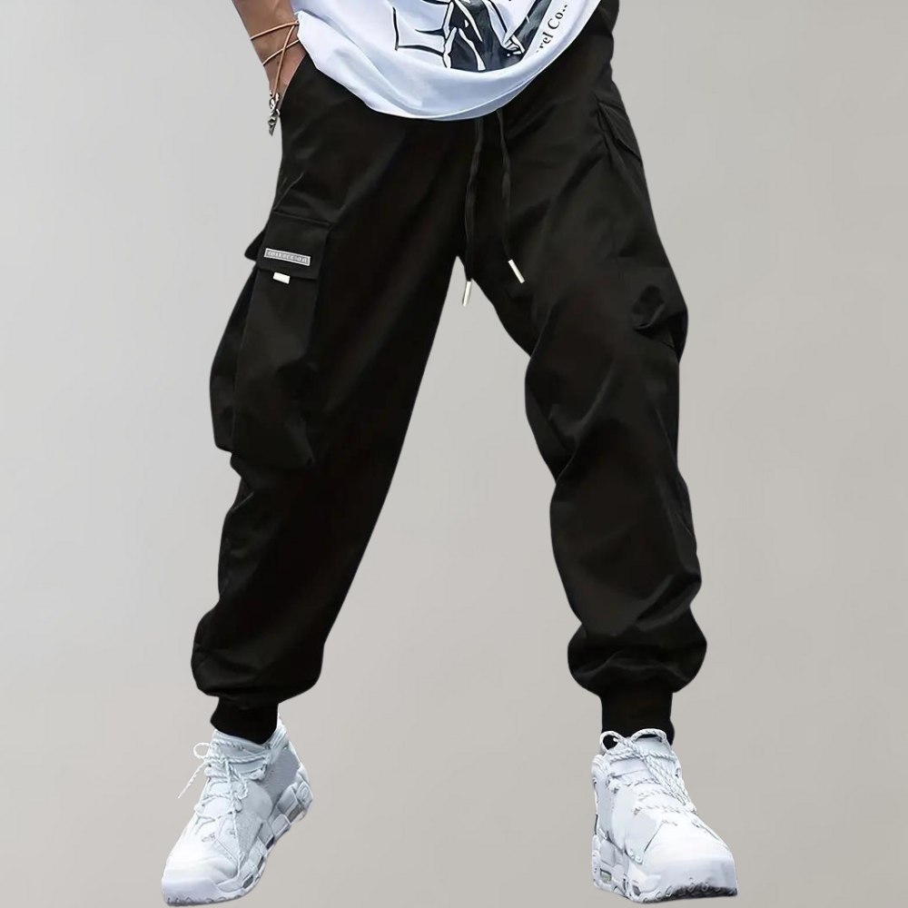 Trendy Casual Cargo Trousers - Joris-Khaki-S-State of Style