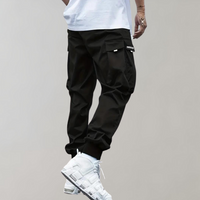 Trendy Casual Cargo Trousers - Joris-Khaki-S-State of Style