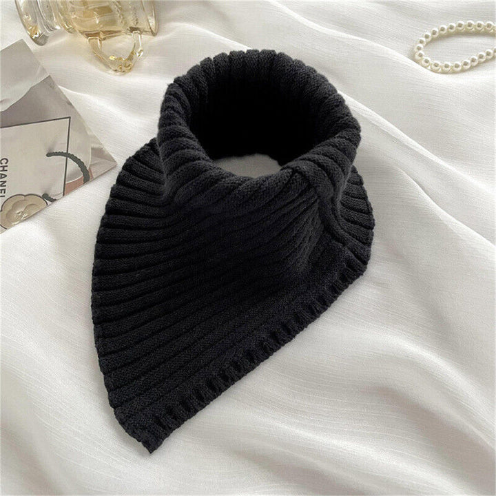 Trendy Collar Scarf - Aria-Black-State of Style
