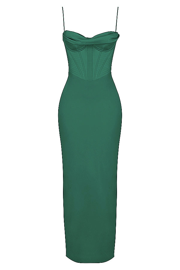 Trendy Corset Maxi Dress - Isabella-Black-XS-State of Style