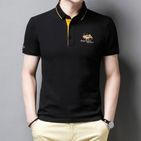 Trendy Embroidered Polo - Henry-Zwart-M-State of Style