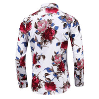 Trendy Floral Print Shirt – Finn-Red-XS-State of Style