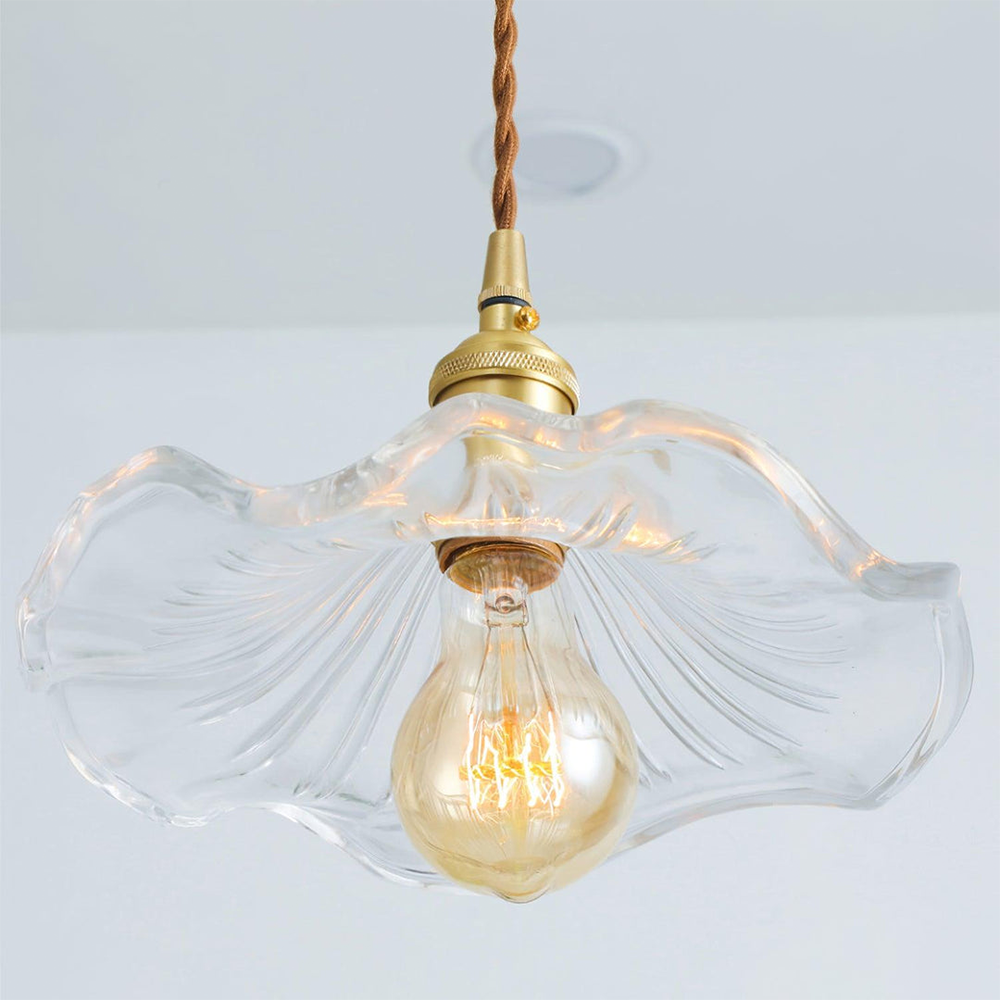 Trendy Hibiscus Flower Pendant Light - FlowerLite-Green-D23cm*H12cm-State of Style