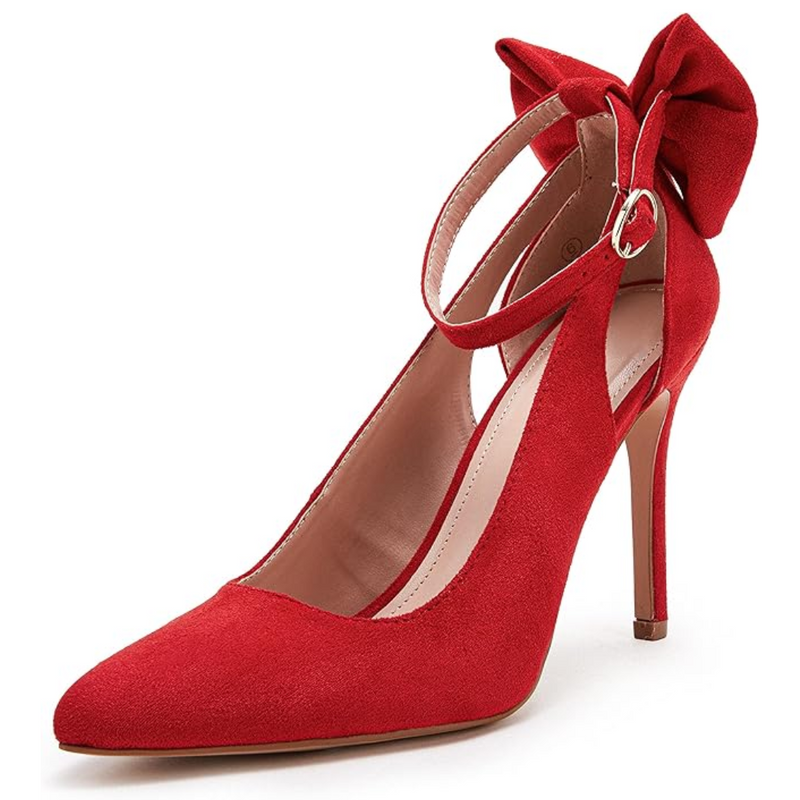 Trendy High Heels with Bow - Hailey-Black-3-State of Style