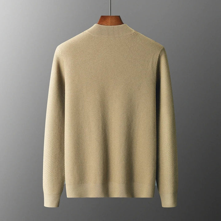 Trendy Knitted Men's Vest - Noah-Beige-S-State of Style