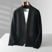 Trendy Knitted Men's Vest - Noah-Black-S-State of Style