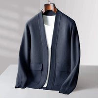 Trendy Knitted Men's Vest - Noah-Blue-S-State of Style