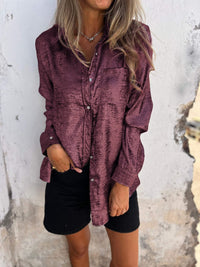 Trendy Ladies Blouse - Evelyn-Red-S-State of Style