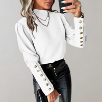 Trendy Ladies Blouse with Lace - Clara-White-S-State of Style