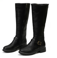 Trendy Ladies Boots - Emma-Black-3.5-State of Style