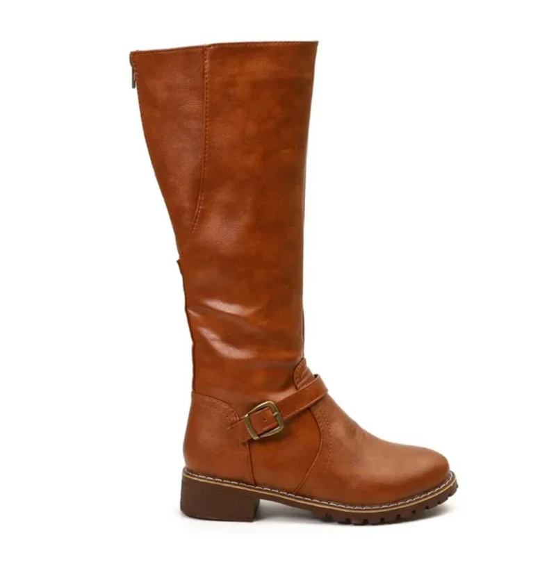 Trendy Ladies Boots - Emma-Brown-3.5-State of Style