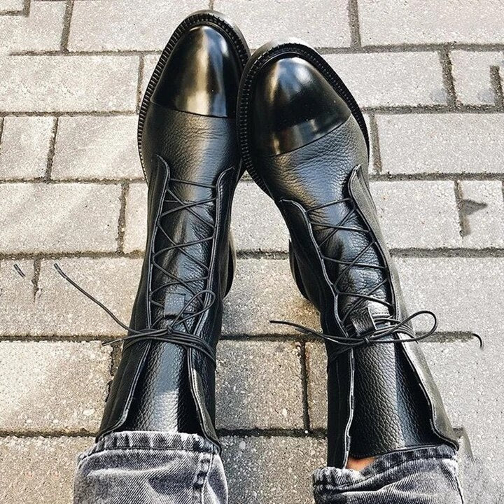 Trendy Ladies' Boots with Luxury Heel - Mila-Black-AU 3.0 (22.00 cm)-State of Style