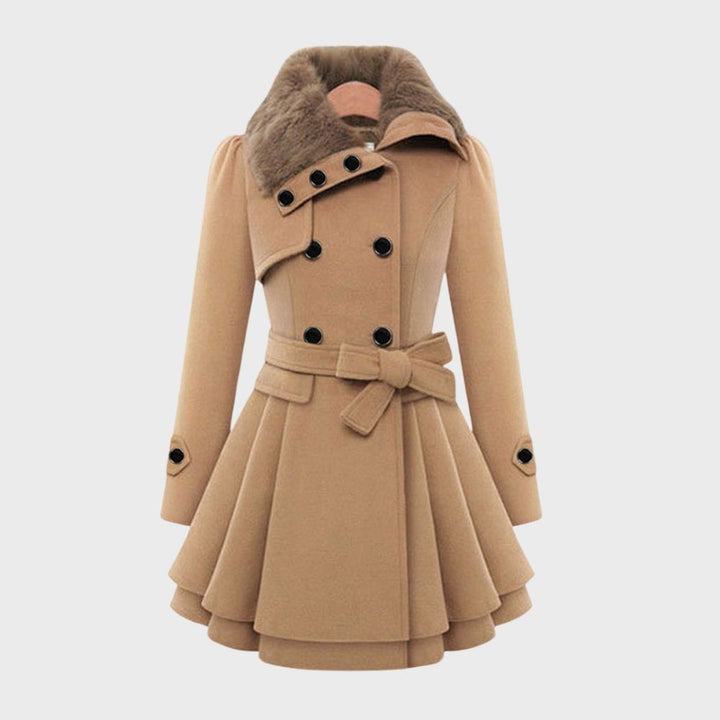 Trendy Ladies' Jacket - BellaVogue-Khaki-S-State of Style