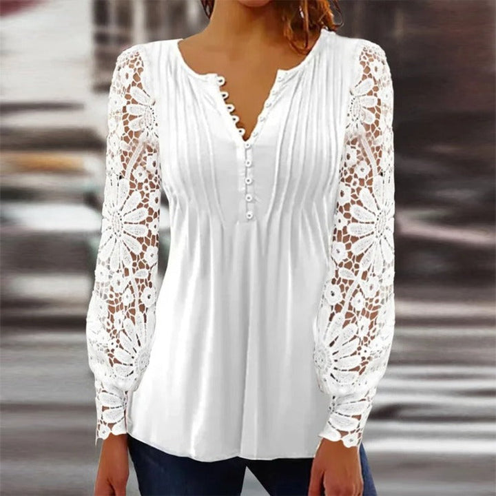 Trendy Ladies Long Sleeve in Solid Colour - AutumnGrace-S-State of Style