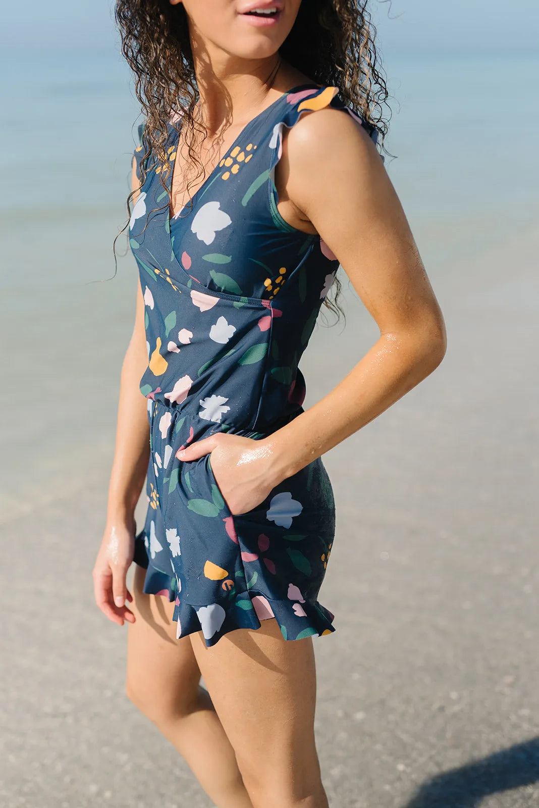 Trendy Ladies' Swimsuit – Nina-Red-XS-State of Style
