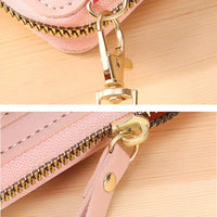 Trendy Leather Anti-Theft Women's Shoulder Bag - SecureStyle-Pink-State of Style