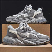 Trendy Lightweight Water-Repellent Hiking Shoes - TrailEase-Grey blue-6-State of Style