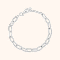 Trendy Link Bracelet - Lucia-Silver-State of Style