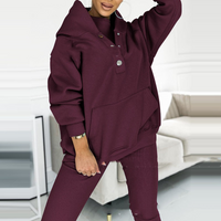 Trendy Lounge Set of 3 - Elena-Purple-S-State of Style