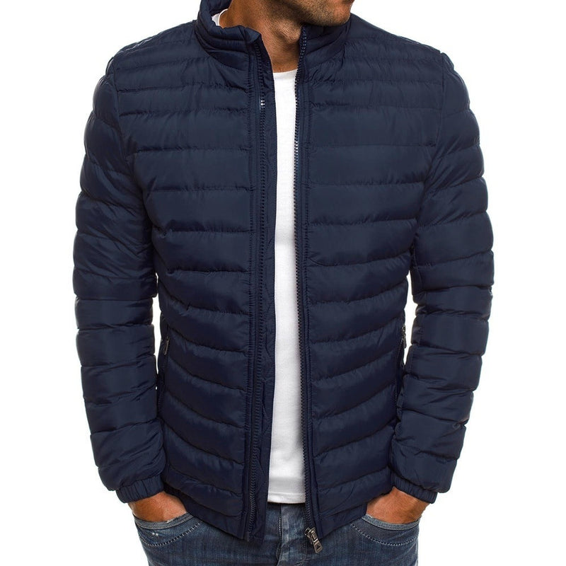 Trendy Luxe Men’s Down Jacket - Xander-Black-S-State of Style