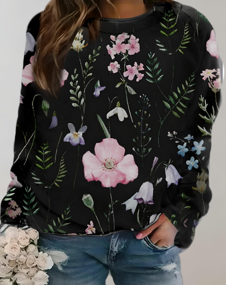 Trendy Luxurious Ladies' Sweater - Isabella-Black-S-State of Style
