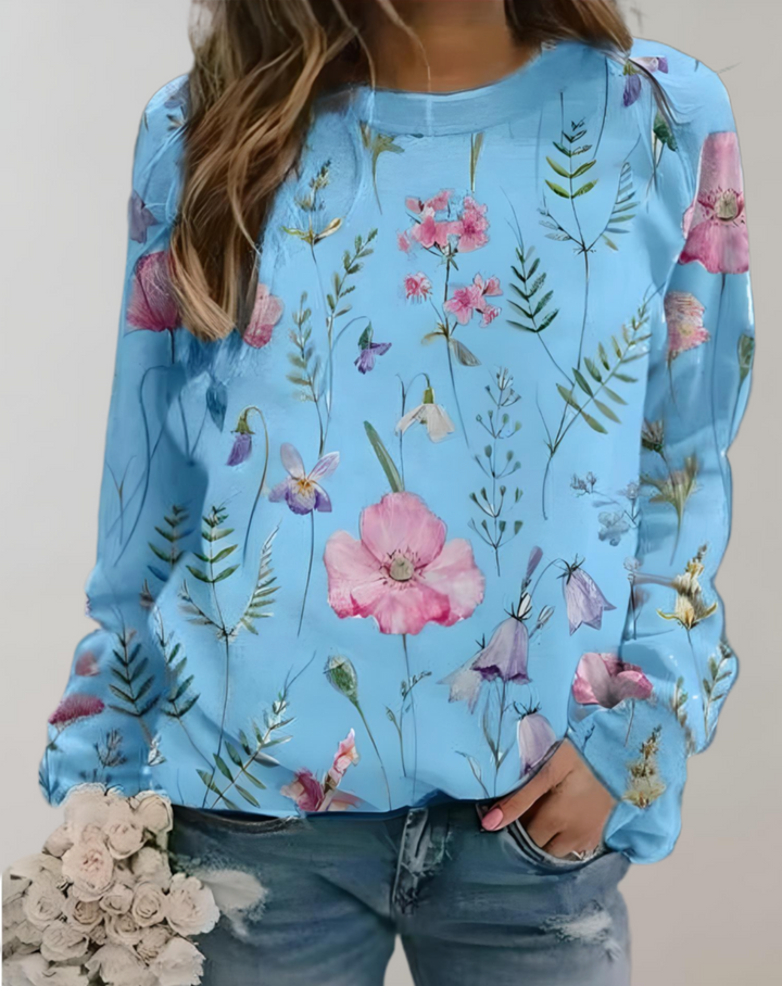 Trendy Luxurious Ladies' Sweater - Isabella-Dark Blue-S-State of Style