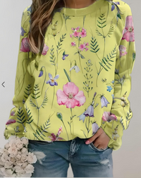 Trendy Luxurious Ladies' Sweater - Isabella-Light Green-S-State of Style