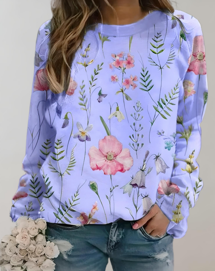 Trendy Luxurious Ladies' Sweater - Isabella-Purple-S-State of Style