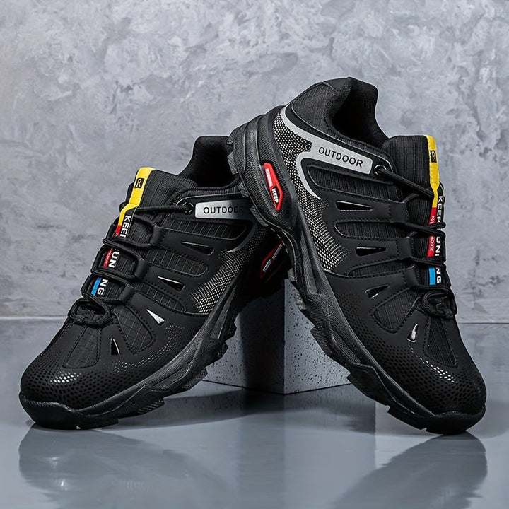 Trendy Men's Hiking Shoes – PeakPioneer-Black-7-State of Style