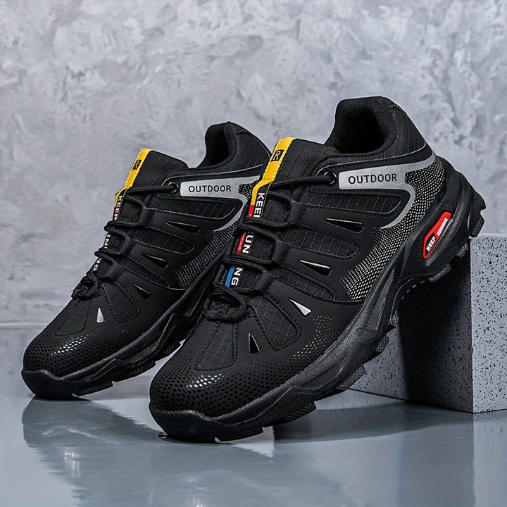 Trendy Men's Hiking Shoes – PeakPioneer-Black-7-State of Style